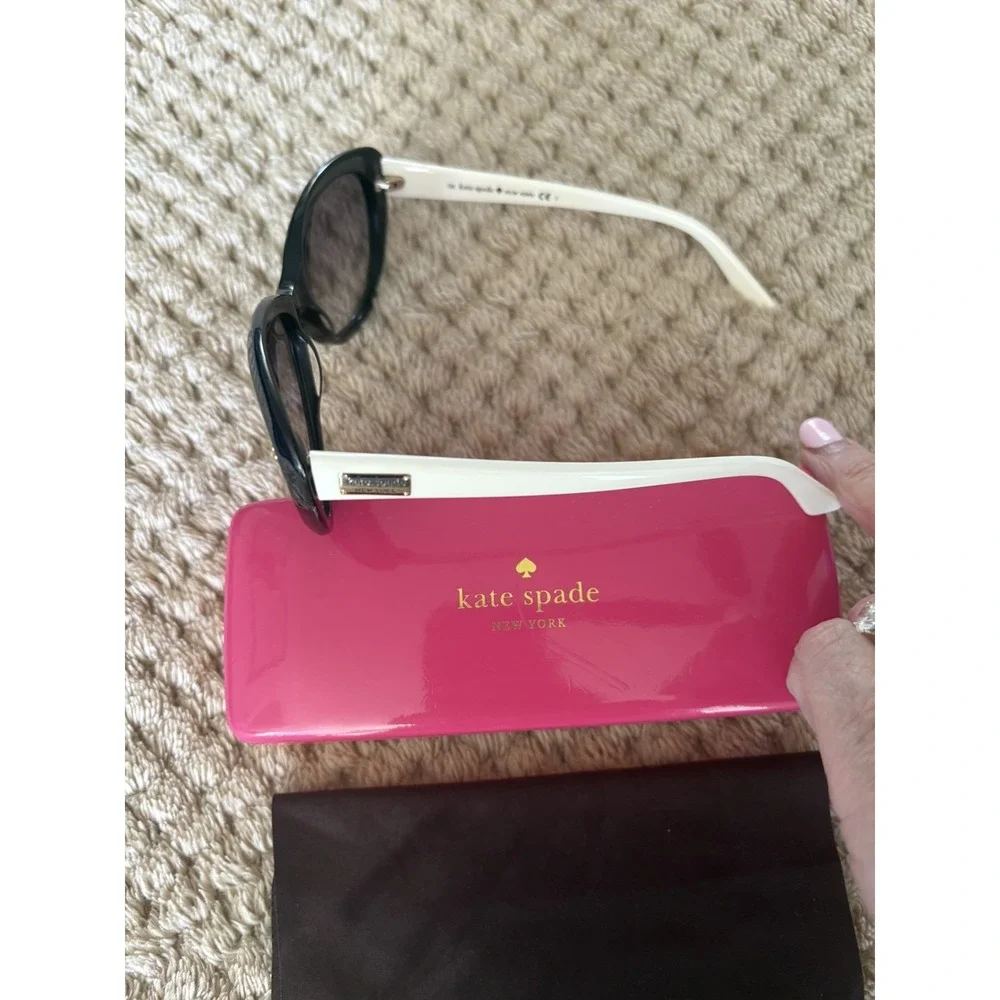 Kate Spade Grey Gradient Cat Eye Ladies Sunglasses ANGELIQUE/S 0FU8/Y7